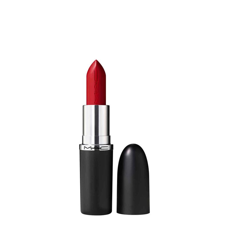 MAC Macximal Sleek Satin Lipstick - Brave Red image number 0